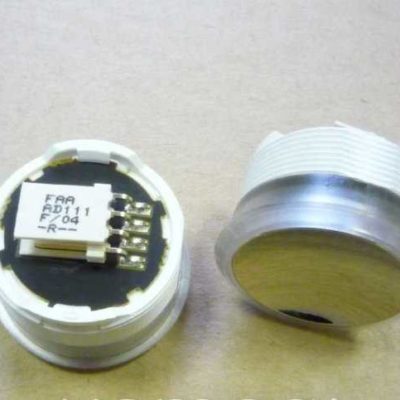 Кнопка в сборе Otis 2000 и GEN2 D посадка 27,5мм зеркальная КРАСНЫЙ ореол