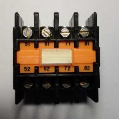 Приставка контактная ПКЛ-4004 А 660V. 16A (четыре н/разомкнутых контакта)