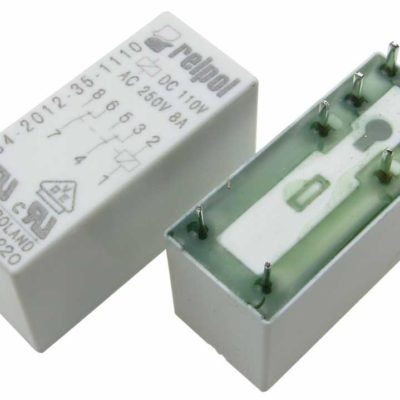 Реле миниатюрное RM84-2012-35-1110, 110VDC Relpol