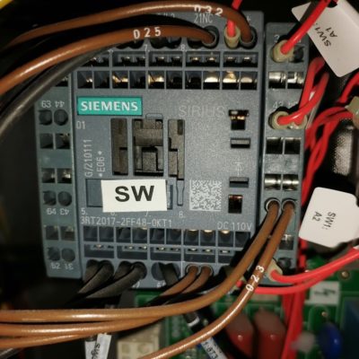 Контактор 3RT2017-2FF48-0KT1 (3 ПОЛ. AC-3, 5.5KW/400V, 1NC, DC 110V) Siemens