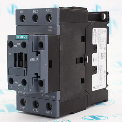 Контактор 3RT2036-1AP00 (AC3:22KW/400V, 1NO+1NC, 230V AC) Siemens