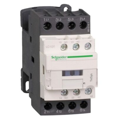 Контактор LC1DT40F7 D4P (4НО), АС1 40А,НО +НЗ,110В,50/60ГЦ