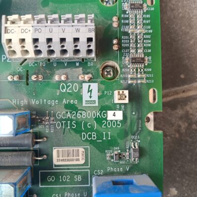 Плата DCB II (GCA26800KG4) частотного преобразователя OTIS